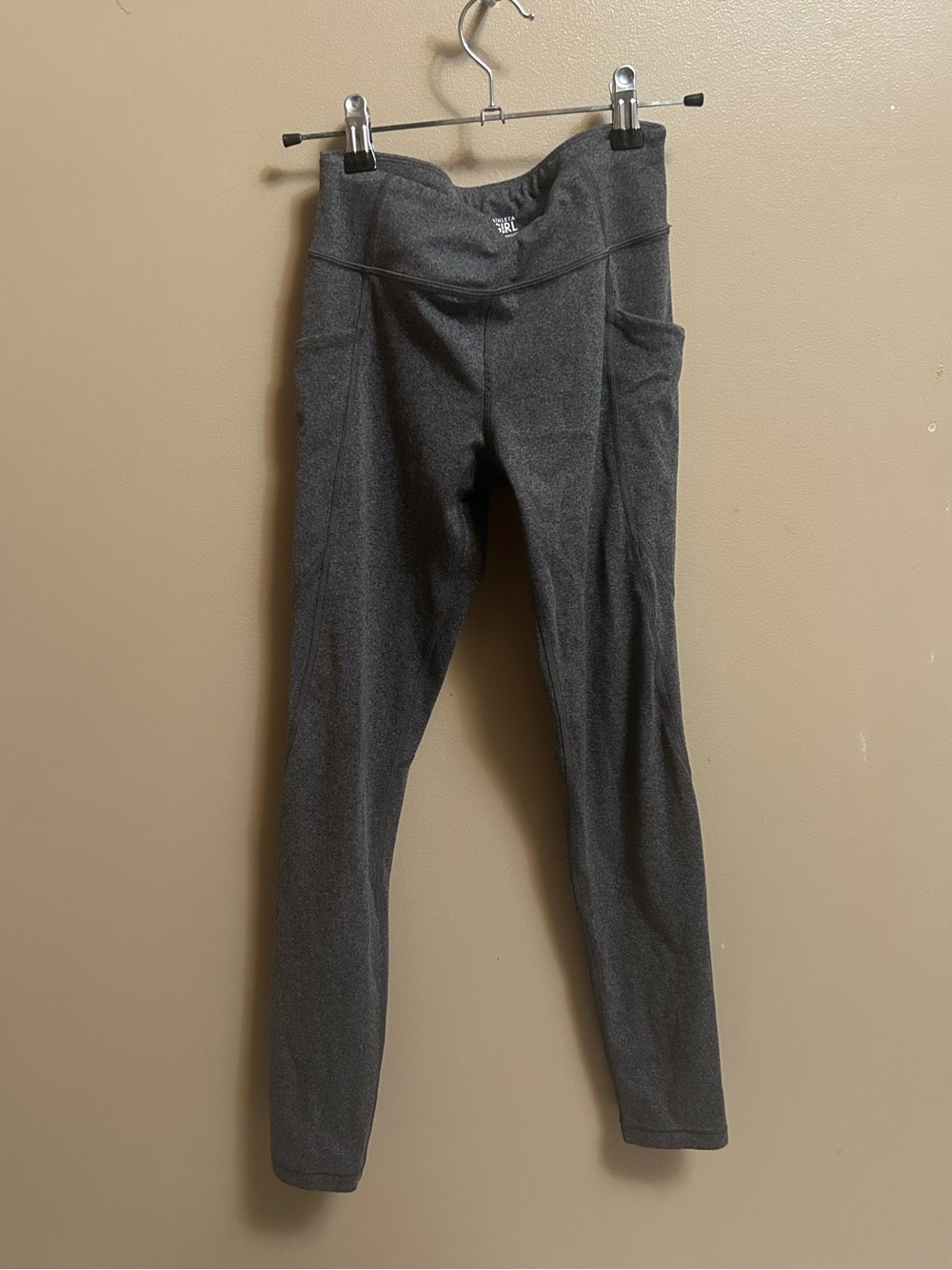 Athleta Girl Gray Girls' Athletic Leggings